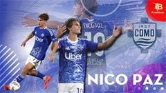 Nico Paz, viên ngọc 70 triệu euro đưa Como thoát khỏi cái mác ‘hiện tượng’